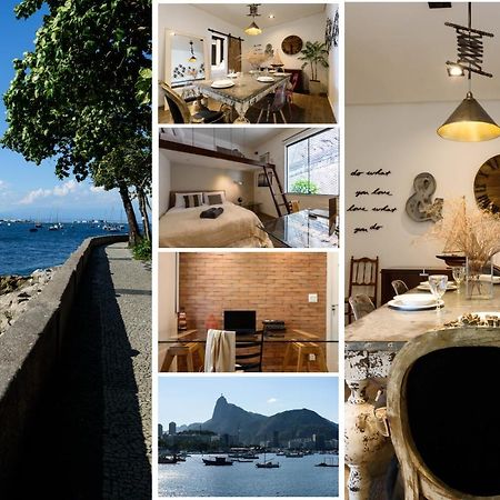 2 Quartos Na Urca Com Vista Para Baia De Guanabara A 700M Pao De Acucar Com Cozinha Completa E Wi-Fi - Bares, Restaurantes E Comercio Local A Poucos Metros Рио де Жанейро Екстериор снимка