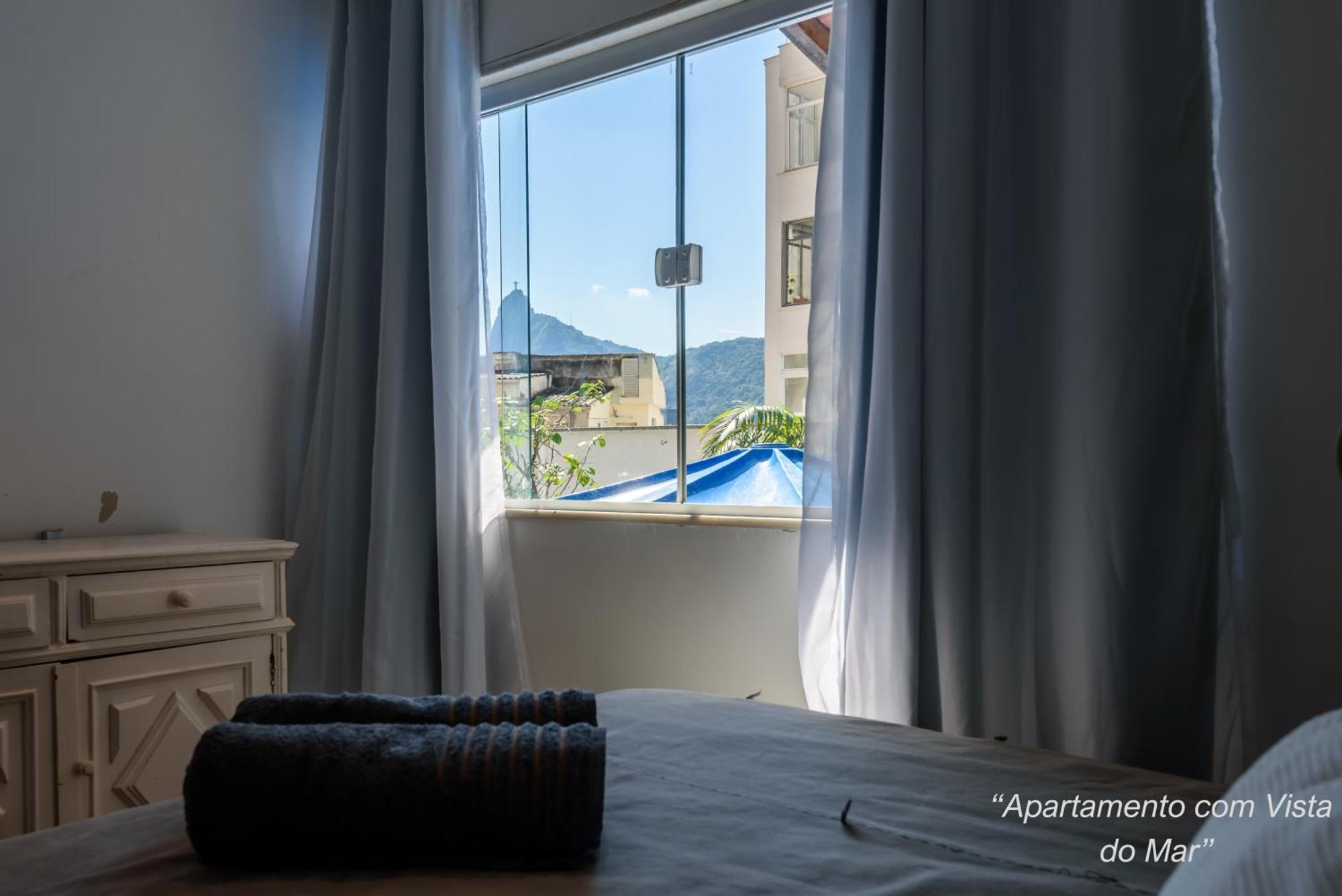 2 Quartos Na Urca Com Vista Para Baia De Guanabara A 700M Pao De Acucar Com Cozinha Completa E Wi-Fi - Bares, Restaurantes E Comercio Local A Poucos Metros Рио де Жанейро Екстериор снимка