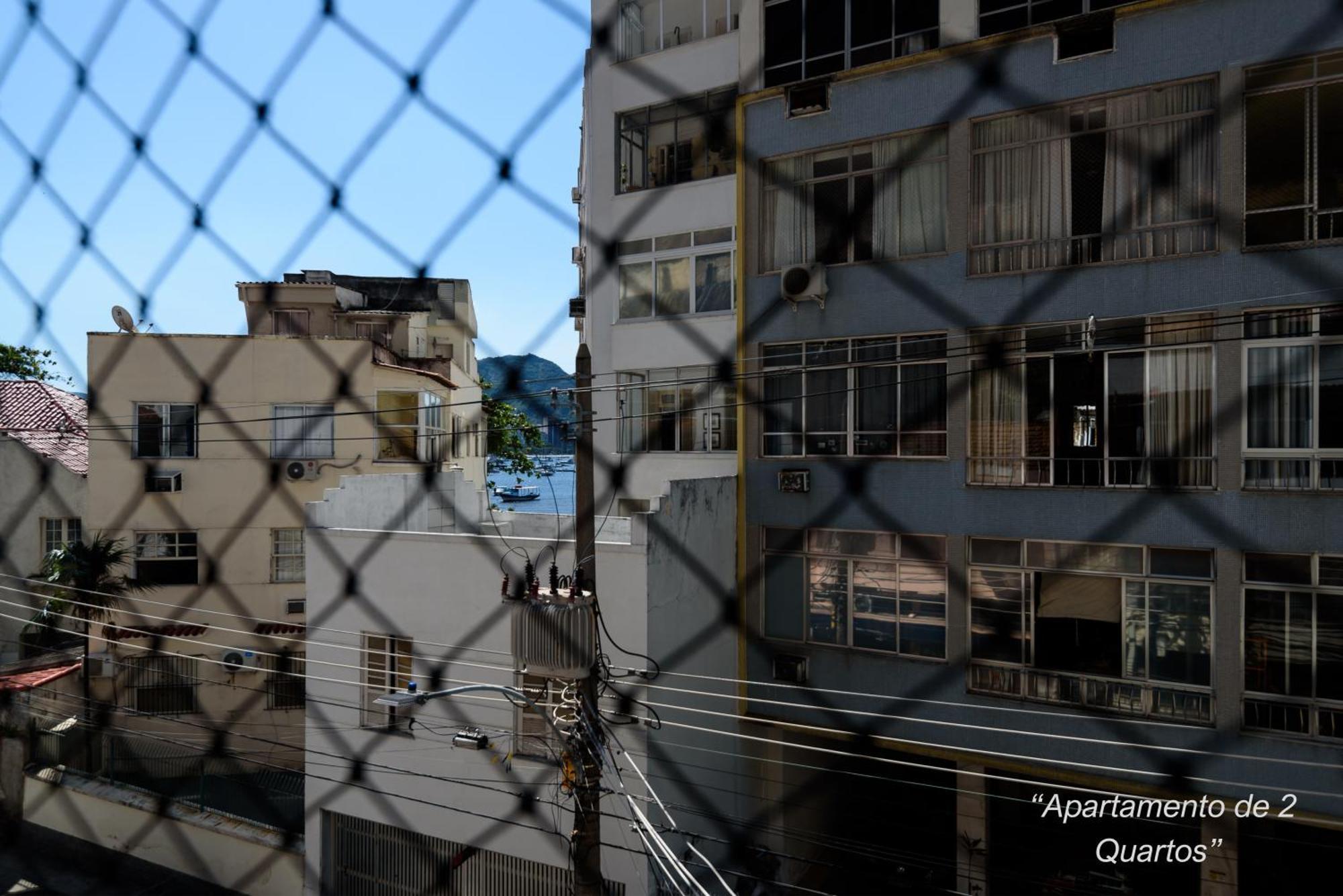 2 Quartos Na Urca Com Vista Para Baia De Guanabara A 700M Pao De Acucar Com Cozinha Completa E Wi-Fi - Bares, Restaurantes E Comercio Local A Poucos Metros Рио де Жанейро Екстериор снимка